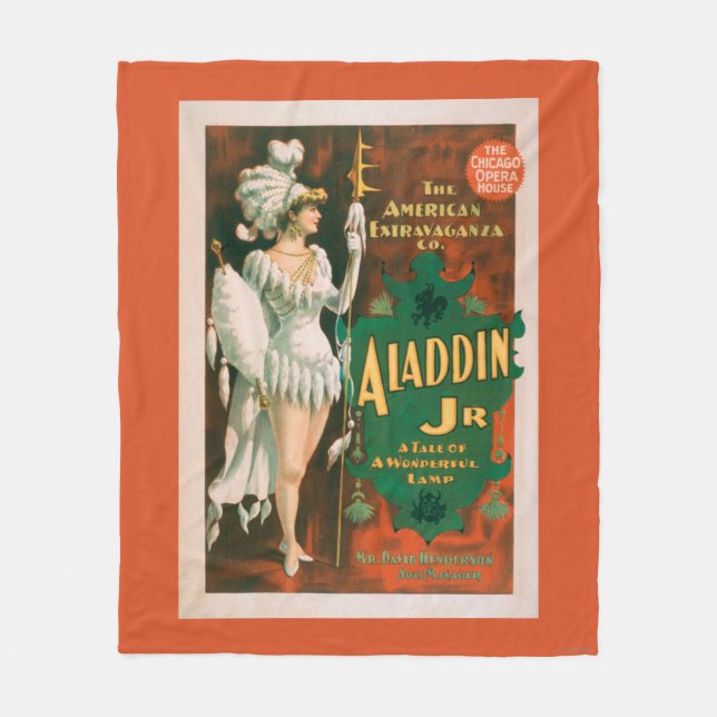 Couverture Polaire Conte de Jr. d'Aladdin d'un théâtre merveilleux 2 (Devant)