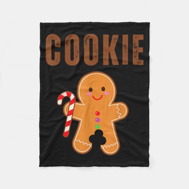 Couverture Polaire Cookie Eater Funny Christmas Couples Matching  (Devant)