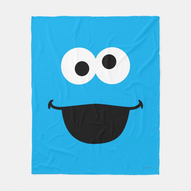 Couverture Polaire Cookie Face Art (Devant)