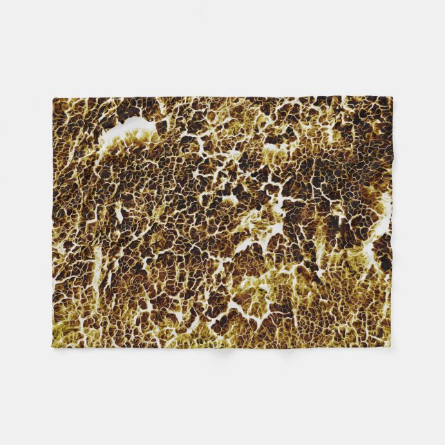 Couverture Polaire Cool funky aux couleurs vives (Devant (Horizontal))