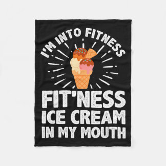 Couverture Polaire Cool Ice Cream Costume For Men Women Dessert Ice C