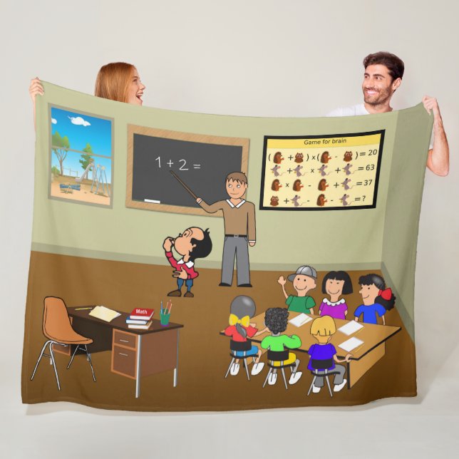 Couverture Polaire Copains de maths (En situation)