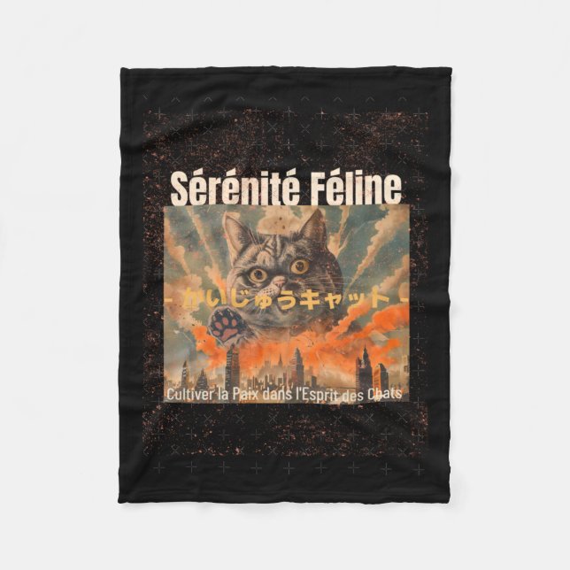 Couverture Polaire Copie De Copie De Meow Wellness S Sticker (Devant)