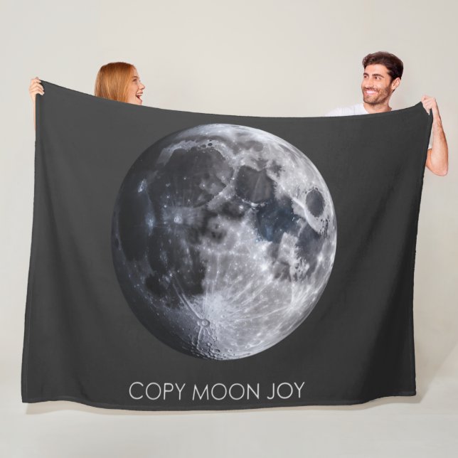 Couverture Polaire Copier Moon Joy (En situation)