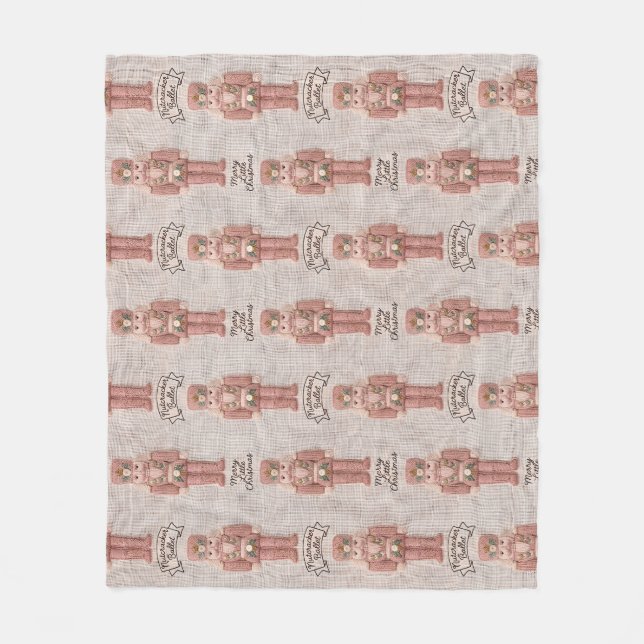 Couverture Polaire Coquette Christmas Nutcracker Latch Hook Yarn  (Devant)