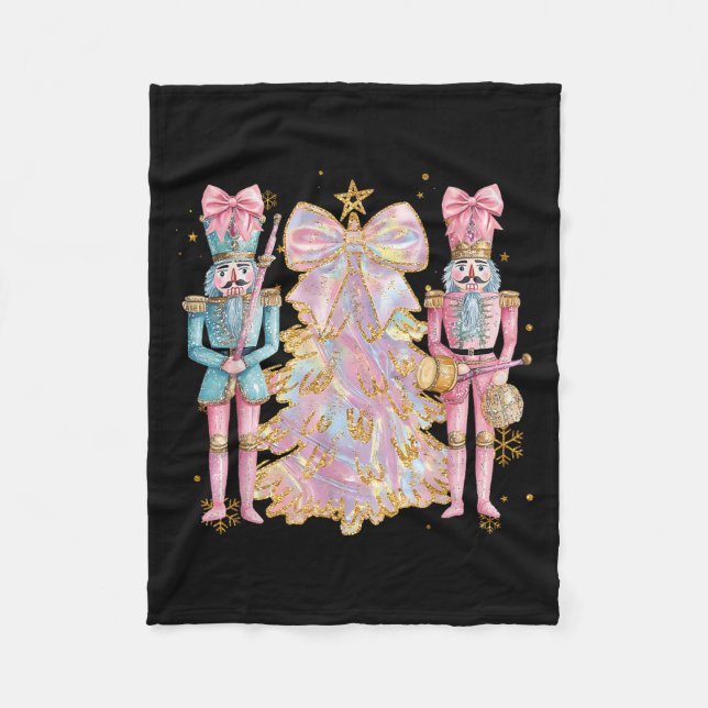 Couverture Polaire Coquette Christmas Tree Nk Nutcrackers Women Kids  (Devant)