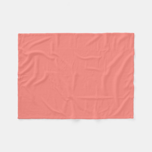 Couverture Polaire Corail rose (Devant (Horizontal))