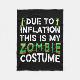 Couverture Polaire Costume de zombie drôle pour hommes en raison de l