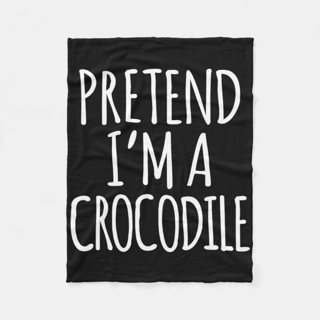 Couverture Polaire Costume D'Halloween Fun Lazy - Prétendre Que Je Su (Devant)