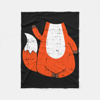 Couverture Polaire Costume Fox mignon animal facile Halloween cadeau