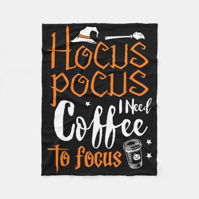 Couverture Polaire Costume Hocuss Pocus do-it-yourself Halloween (Devant)