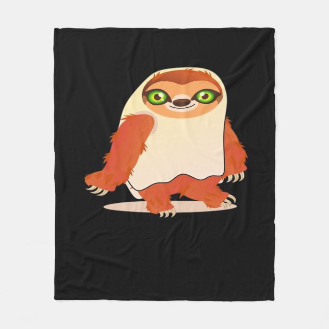 Couverture Polaire Costumes d'Halloween paresse T-shirt surdimensionn (Devant)