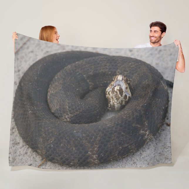 COUVERTURE POLAIRE COTTOM MOUTH SNAKE (En situation)