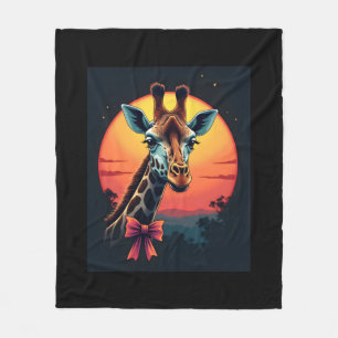 Couverture Polaire Cou de girafe comme un Rollercoaster Run Funny Ret
