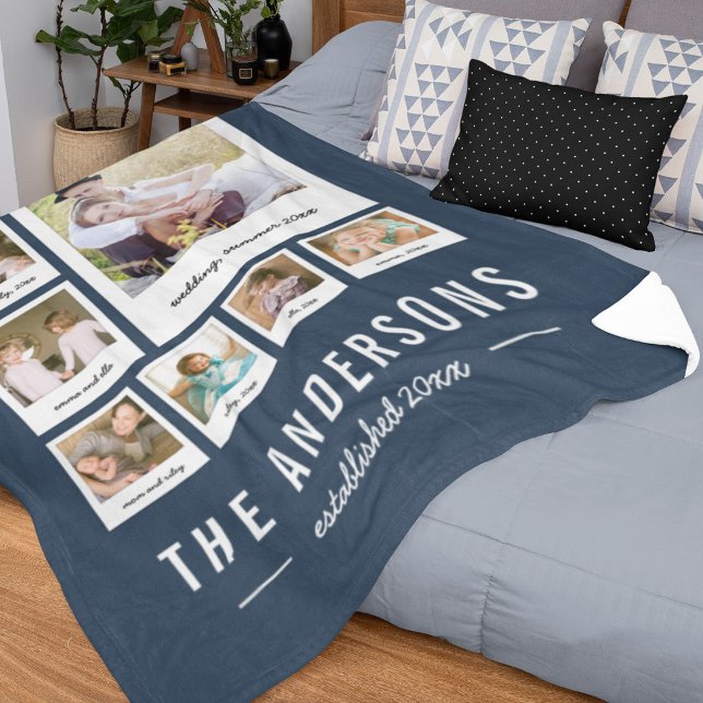 Couverture Polaire Couleur Arrière - plan modifiable de Collage insta (Créateur téléchargé)