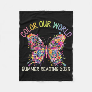 Couverture Polaire Couleur Notre Monde Été Lecture Programme 2025 Beu