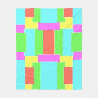 Couverture Polaire Couleur pointillée