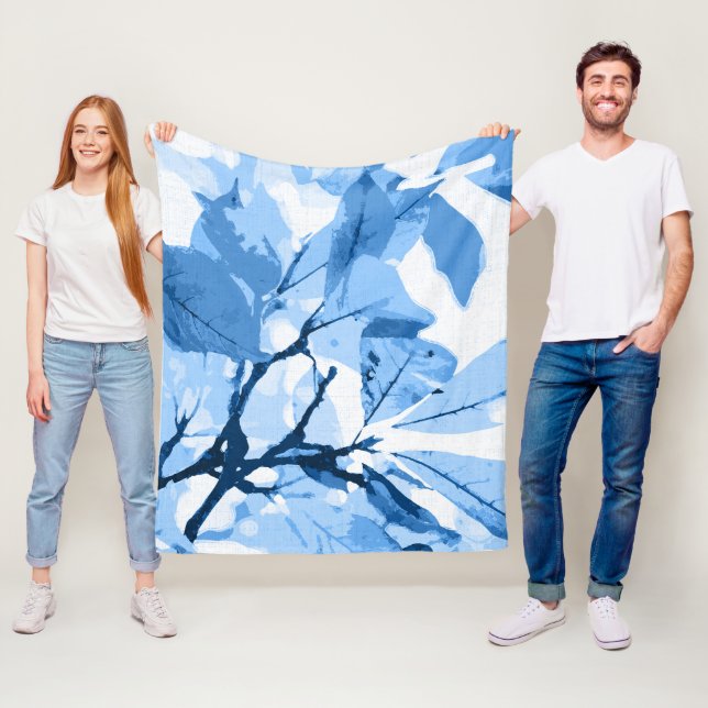 Couverture Polaire Couleurs d'automne, feuille 4 (En situation)