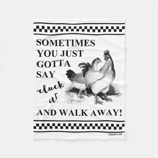 COUVERTURE POLAIRE "COUPE-LE !" (Devant)