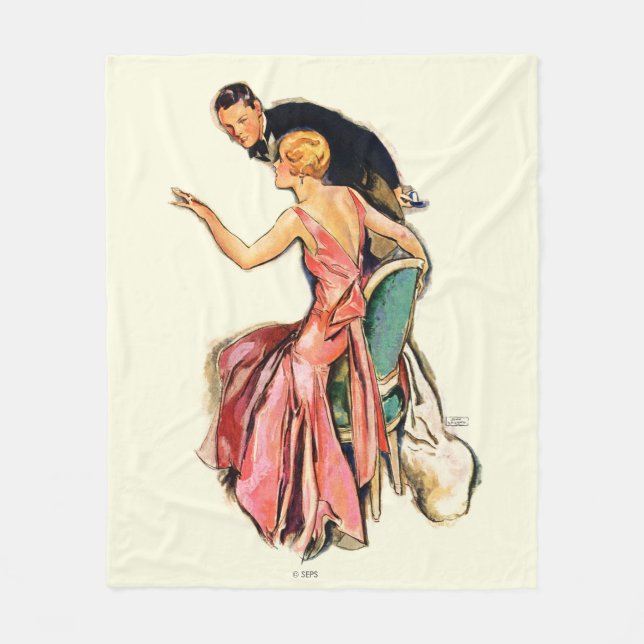 Couverture Polaire Couple engagé (Devant)