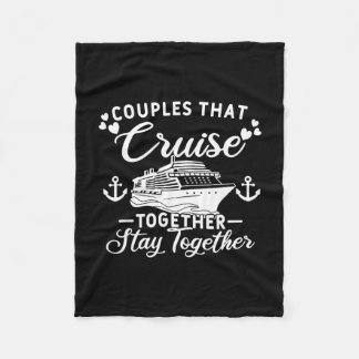 Couverture Polaire Couples That Cruise Together Stay Together Cruisin