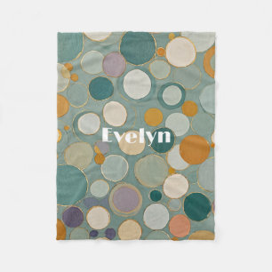 Couverture Polaire Courants Confetti