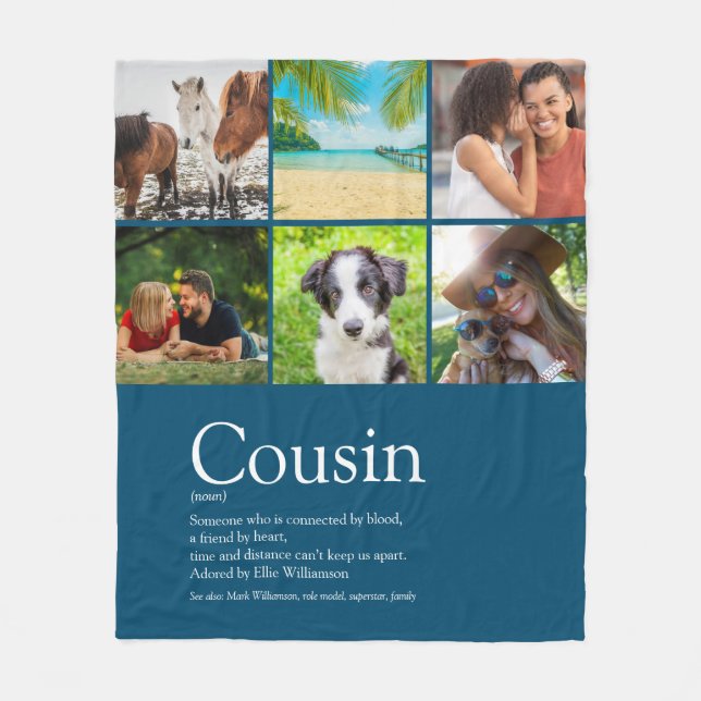 Couverture Polaire Cousin Meilleure définition jamais vue 6 Photo Ble (Devant)