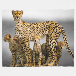 Couverture Polaire Couverture/guépard et CUB d'ouatine