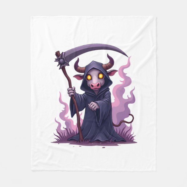 Couverture Polaire Cow Reaper (Devant)