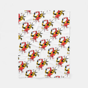 Couverture Polaire Crabe du Maryland