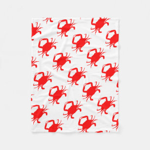 Couverture Polaire Crabe rouge