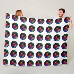 Couverture Polaire Cravate Boules de pelouse teillées, grande couvert
