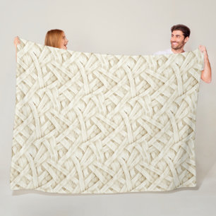 Couverture Polaire Crème d'os Emballage de momie Toiles d'araignée Ha