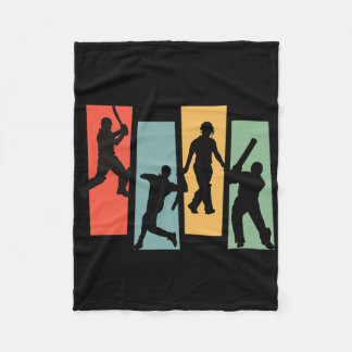 Couverture Polaire Cricket Fans Cricketer England Pakistan India Men