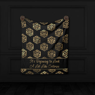 Couverture Polaire Critère RPG   Jeu de rôle Gold Retro Tablett