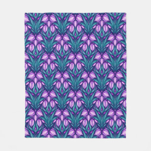 Couverture Polaire Crocus printaniers