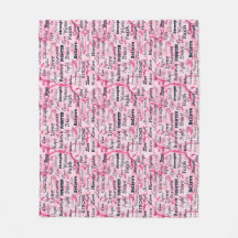 Croire Fighter Vivre forte Typographie rose