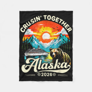 Couverture Polaire Croisière ensemble Alaska 2026 Voyage en famille e