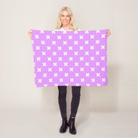 Croix blanches sur lilas