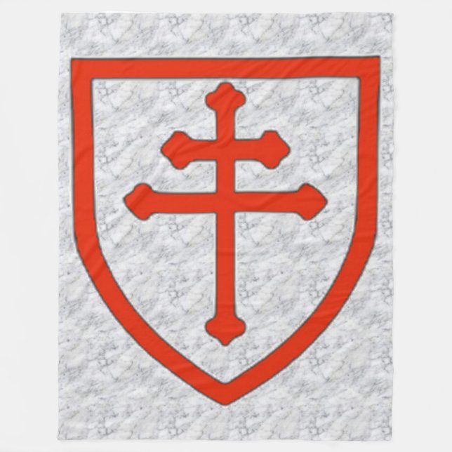 Couverture Polaire CROIX de la LORRAINE (Devant)