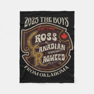 Couverture Polaire Cross Canadian Ragweed The Boys From Oklahoma Conc