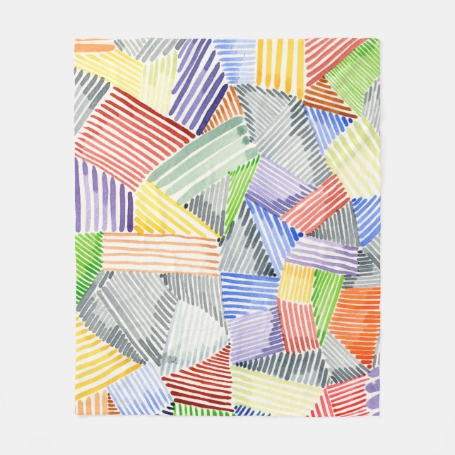 Couverture Polaire Crosshatch Quilt I (Devant)