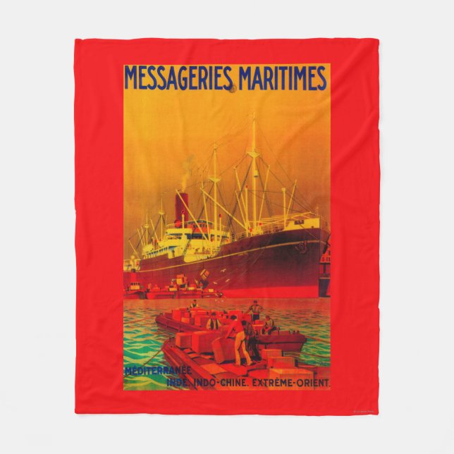 Couverture Polaire Cru PosterEurope de Messageries Maritimes (Devant)