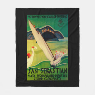 Couverture Polaire Cru PosterEurope de San Sebastian