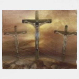 COUVERTURE POLAIRE CRUCIFIX