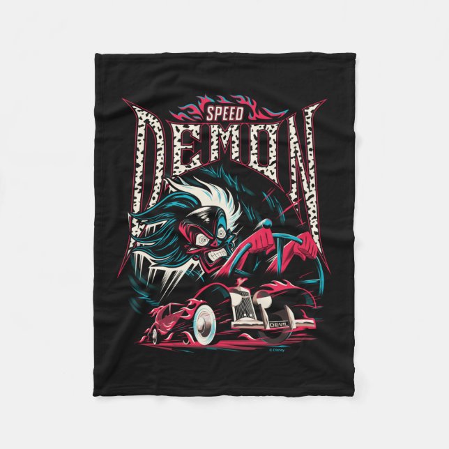 Couverture Polaire Cruella de Vil| Démon de vitesse (Devant)