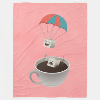 Couverture Polaire Cubes prudents en sucre