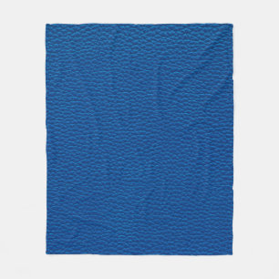 Couverture Polaire cuir bleu texture fond cuir, bleu, texour