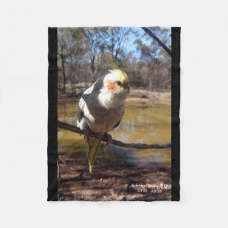 Couverture Polaire Cuisine Cockatiel Blanket