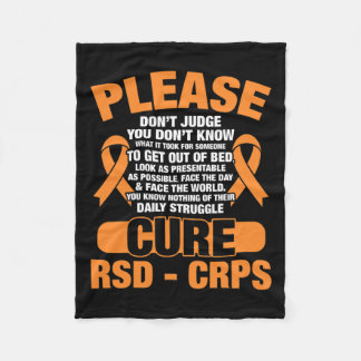 Couverture Polaire Cure Rsd Crps Soutien Rsd Crps Sensibilisation